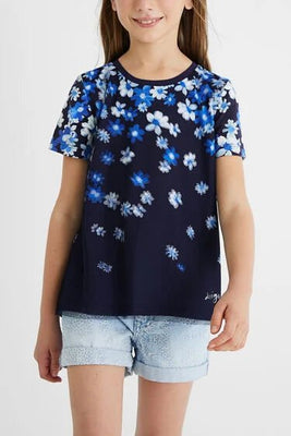 T-shirt Oporto - DESIGUAL bambina - Taxi Bleu Moda Donna -
