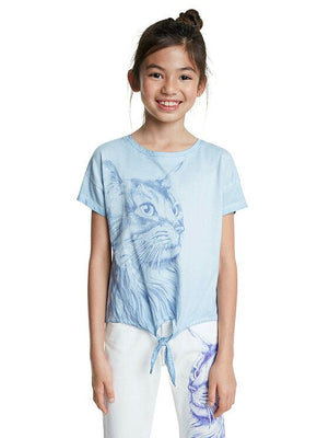 T-shirt Tuxtepec DESIGUAL bambina - Taxi Bleu Moda Donna -