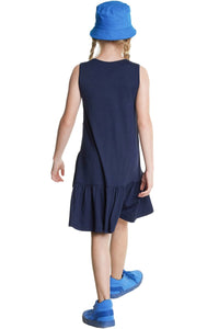 Vestito cotone e pizzo - DESIGUAL bambina - Taxi Bleu Moda Donna -