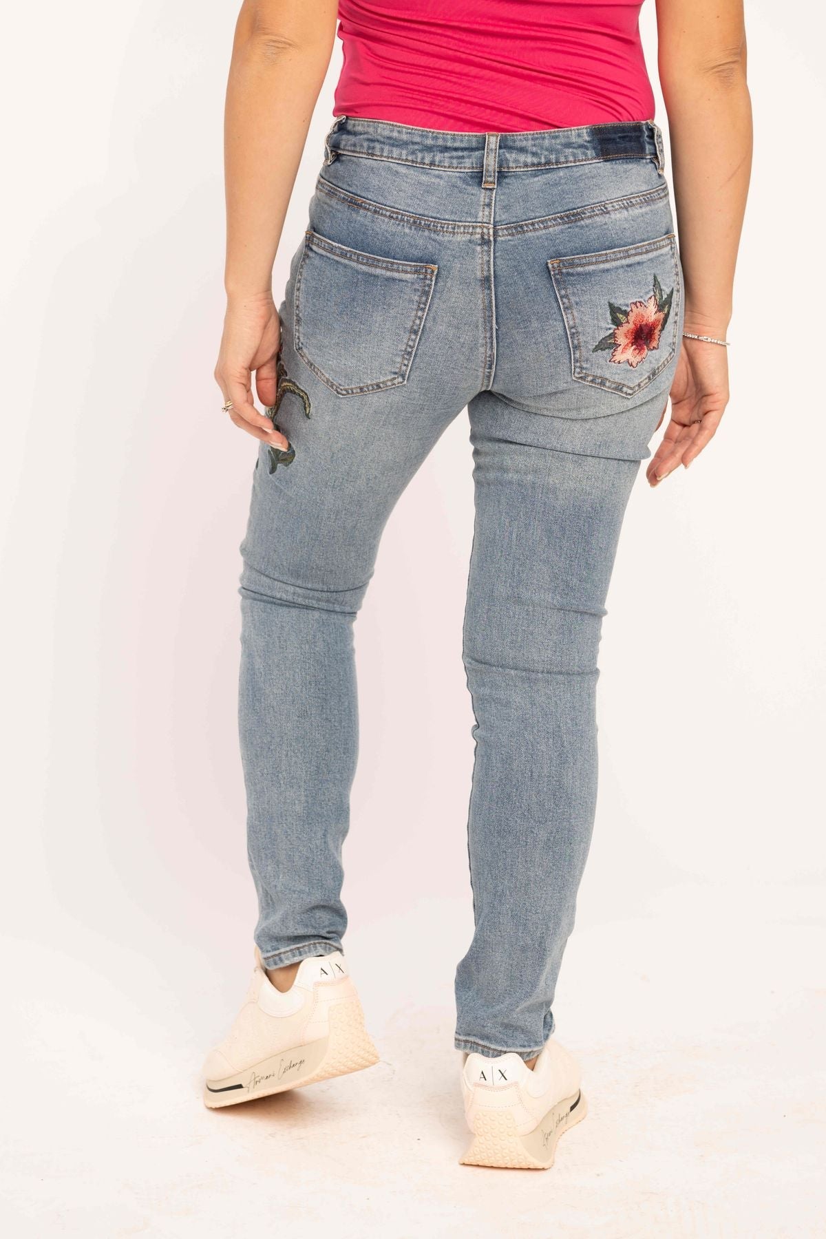 Jeans con ricami - Vero Moda - Taxi Bleu Moda Donna - 2000000046624