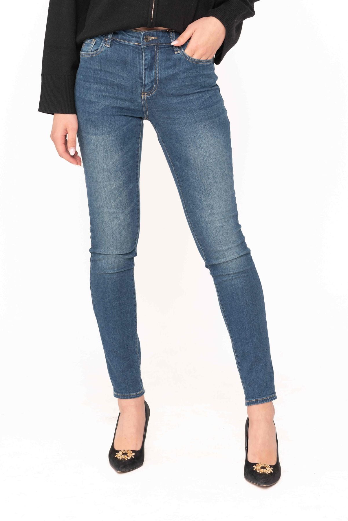 Jeans super skinny - Taxi Bleu Moda Donna - 2000000053806