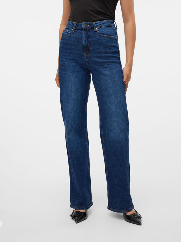 Jeans Tessa wide - Vero Moda  10311180- dark blue denim  2000000285658