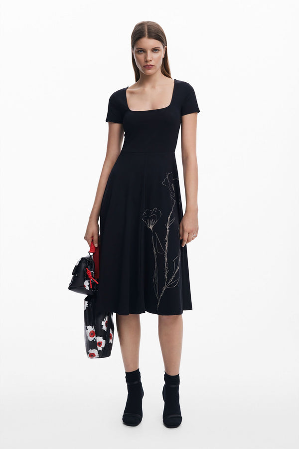 Vestito - Desigual  25SWVK09-nero  2000000265117