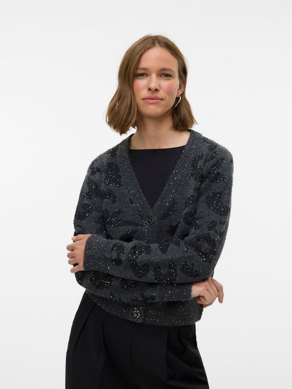 Cardigan Zuzu - Vero Moda  10339337 grigio  2000000315737
