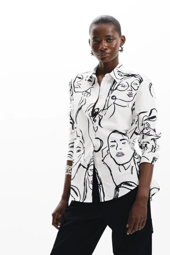 Camicia con stampa - Desigual