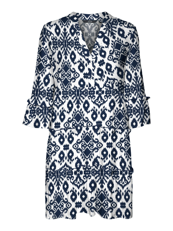 Vestito Easy Joy - Vero Moda  10297359-bian e blu  2000000273914