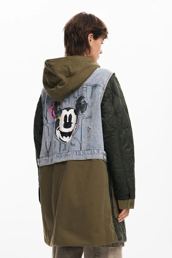 Parka in tessuto ibrido - Desigual