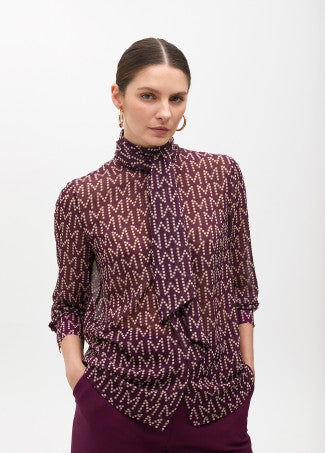 Camicia - Lola Casademunt  MF2515002-bordeaux  2000000310886