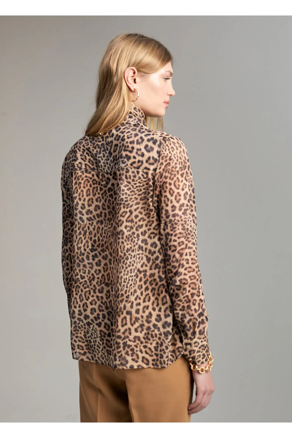 Camicia Animalier leopardata  - Lola Casademunt