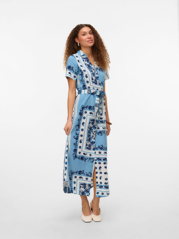 Vestito Milan Omia  - Vero Moda  10326367-azzurro  2000000251660