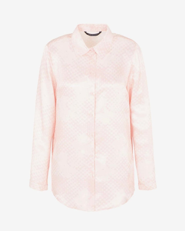 Camicia effetto raso - Armani Exchange - Taxi Bleu Moda Donna - 2000000052885