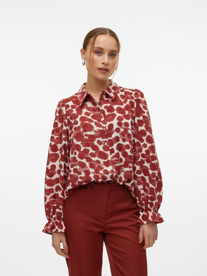 Camicia stampa Pila Senya - Vero Moda 10311138 2000000096148 - Taxi Bleu Moda Donna - 2000000096117