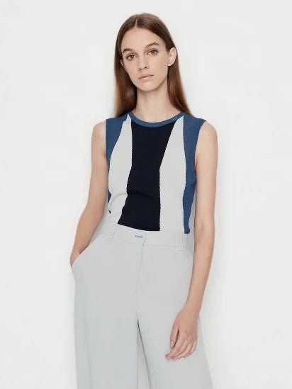Canotta in maglina - Armani Exchange 3lyh1b 2000000085500 - Taxi Bleu Moda Donna - 2000000085500