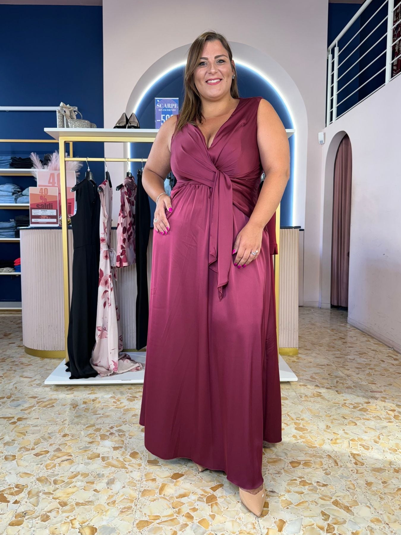 Vestito Curvy lungo - Rinascimento