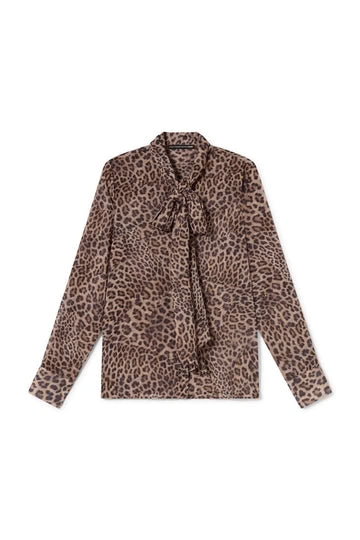 Camicia Animalier leopardata  - Lola Casademunt