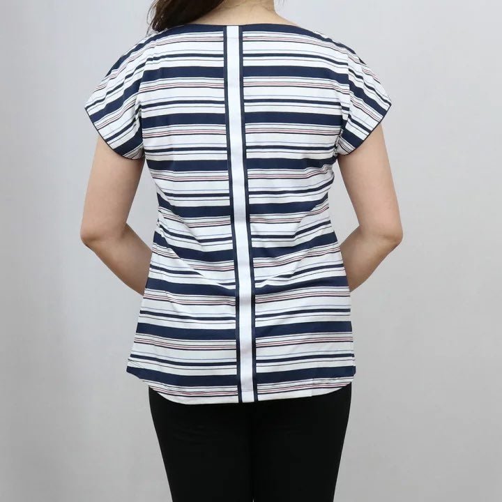 Maglia a righe- Emporio Armani 7 - Taxi Bleu Moda Donna - 2000000085388