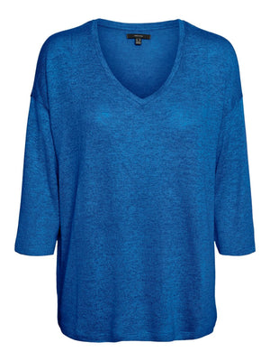 Pullover Azzurro Brianna - Vero Moda - Taxi Bleu Moda Donna - 2000000095813