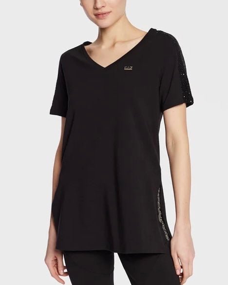 T-shirt - Emporio Armani 7 - Taxi Bleu Moda Donna - 2000000012681