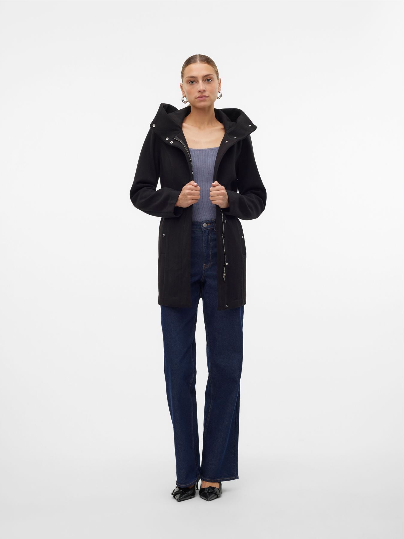 Cappotto con cappuccio Popliva - Vero Moda