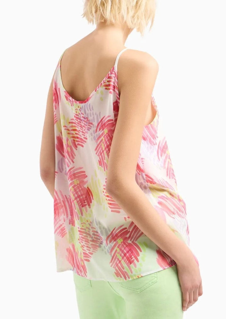 Top stampato - Armani Exchenge - Taxi Bleu Moda Donna - 2000000082400