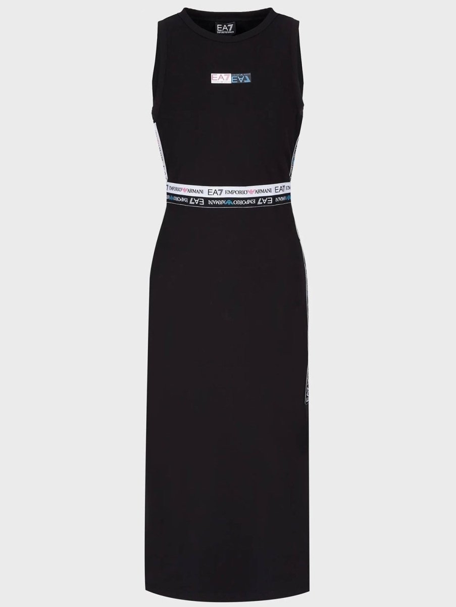 Ea7 Emporio Armani Vestito Tubino Armani Vestito Con Bande