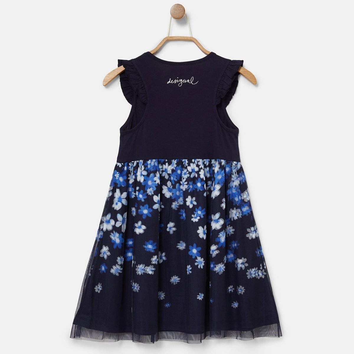 Vestito con fiori - DESIGUAL bambina - Taxi Bleu Moda Donna -