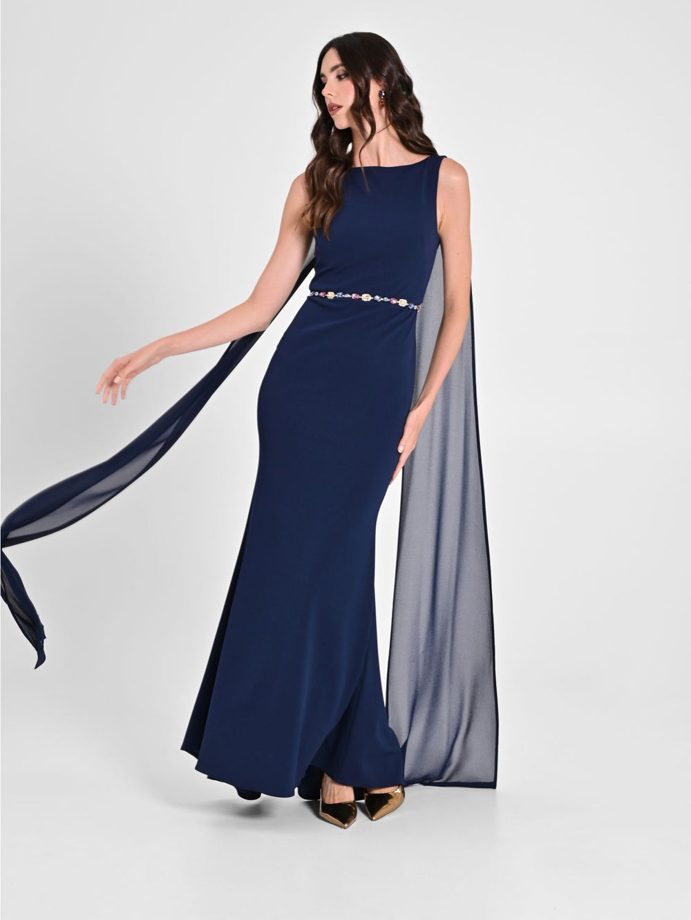 Abito lungo sirena Rinascimento – Taxi Bleu Moda Donna