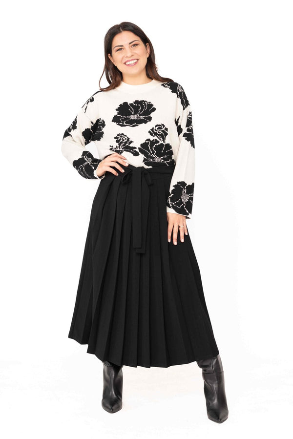 Gonna plissettata - Taxi Bleu Moda Donna - 2000000044507