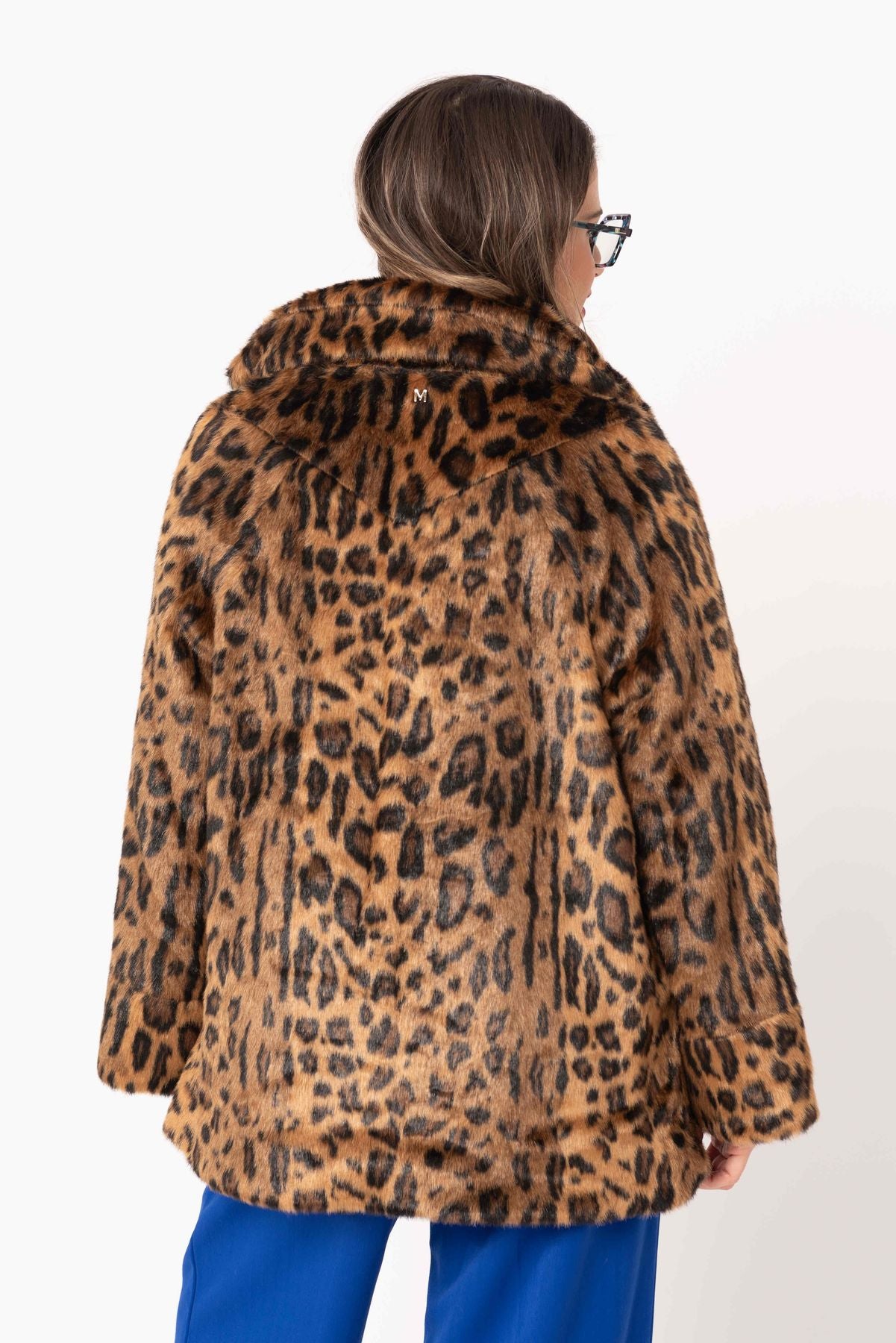 Pellicciotto animalier - Taxi Bleu Moda Donna - 2000000057248