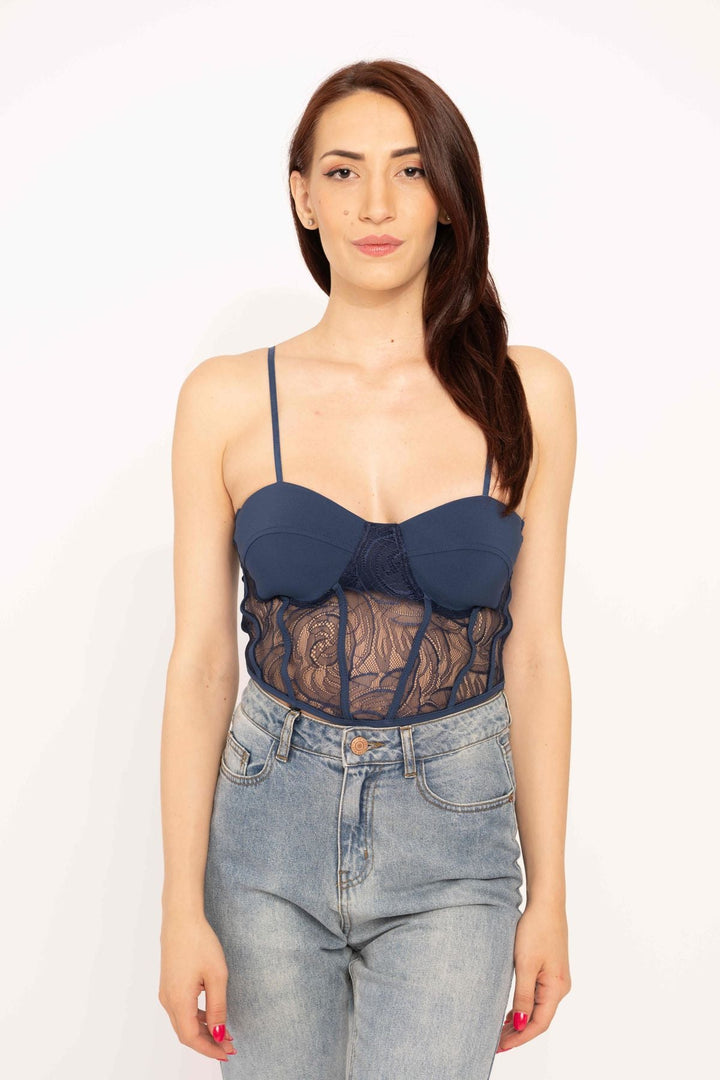 Top bustier - Rinascimento - Taxi Bleu Moda Donna - 2000000042787